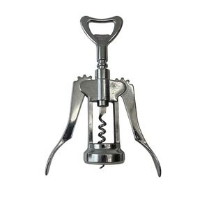 Vintage Ironware Winged Corkscrew‎ Bottle Opener Wine Key Barware Made in USA